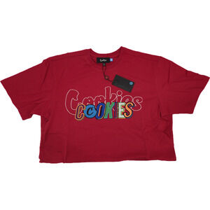 Cookies SF On the Block Jersey Knit Red Size XLarge